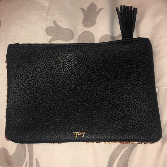 Gold sequin Ipsy bag - Picture 2 of 2